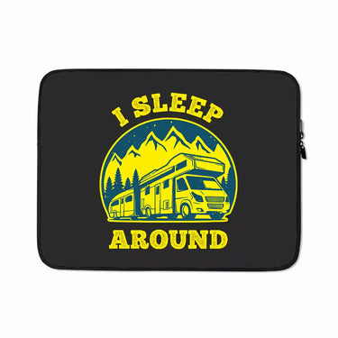 I Sleep Around Laptop Sleeve